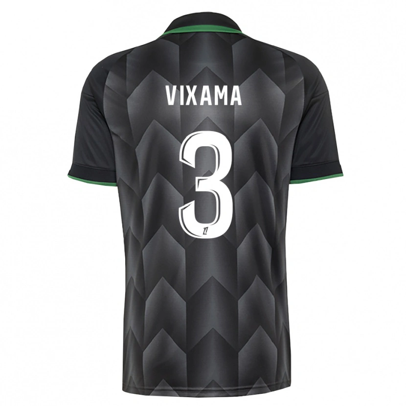Danxen Kinder Davidson Vixama #3 Schwarzgrün Auswärtstrikot Trikot 2026/27 T-Shirt Schweiz