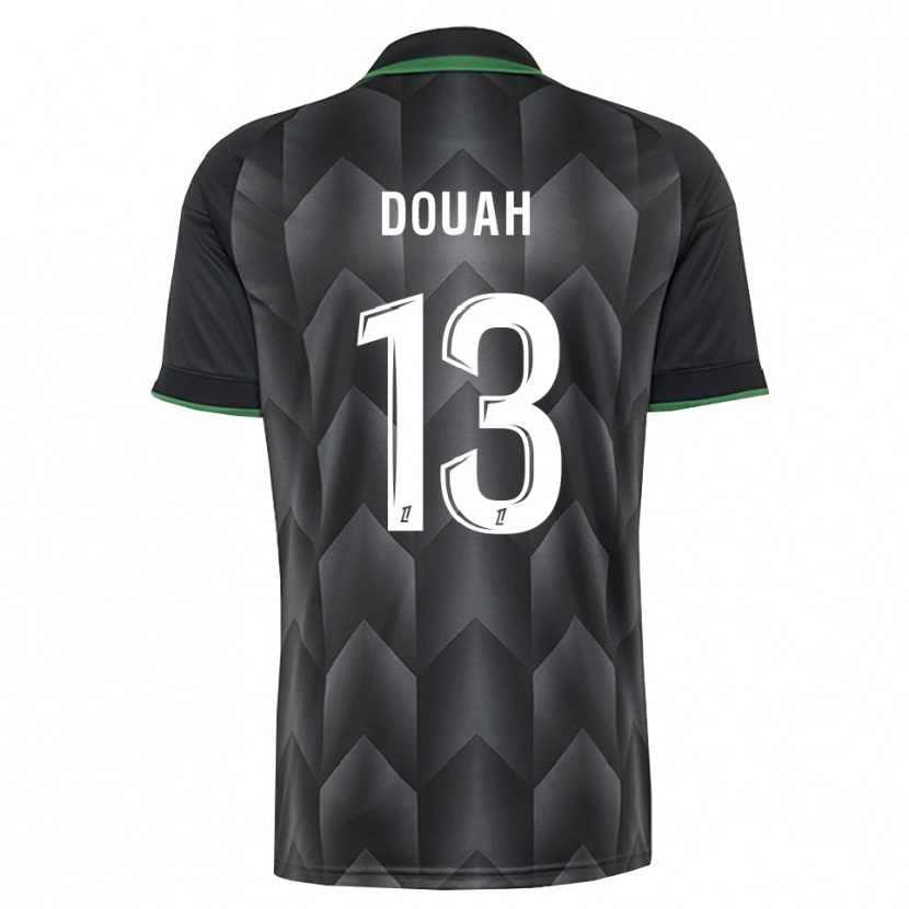 Danxen Kinder Chemssedine Douah #13 Schwarzgrün Auswärtstrikot Trikot 2026/27 T-Shirt Schweiz