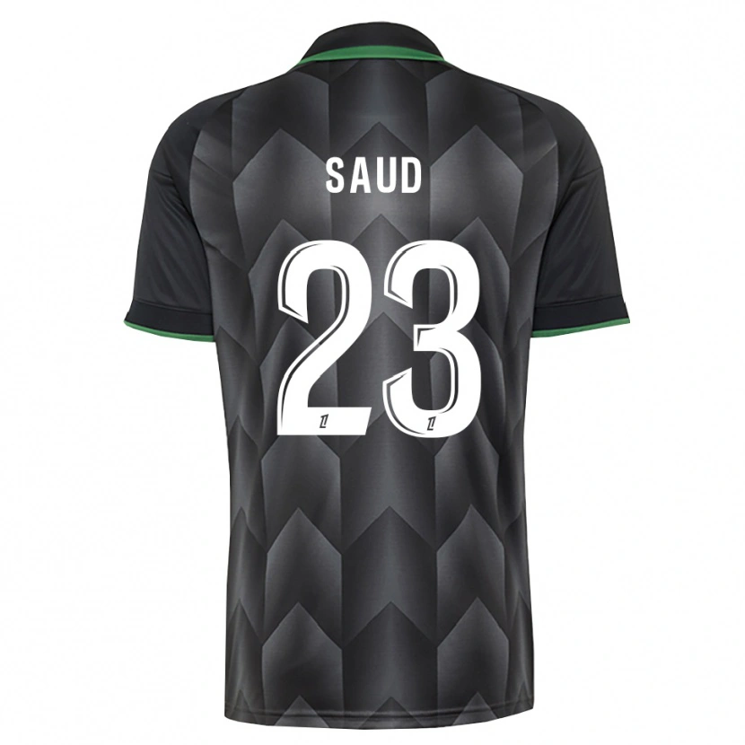 Danxen Kinder Saud Abdulhamid #23 Schwarzgrün Auswärtstrikot Trikot 2026/27 T-Shirt Schweiz