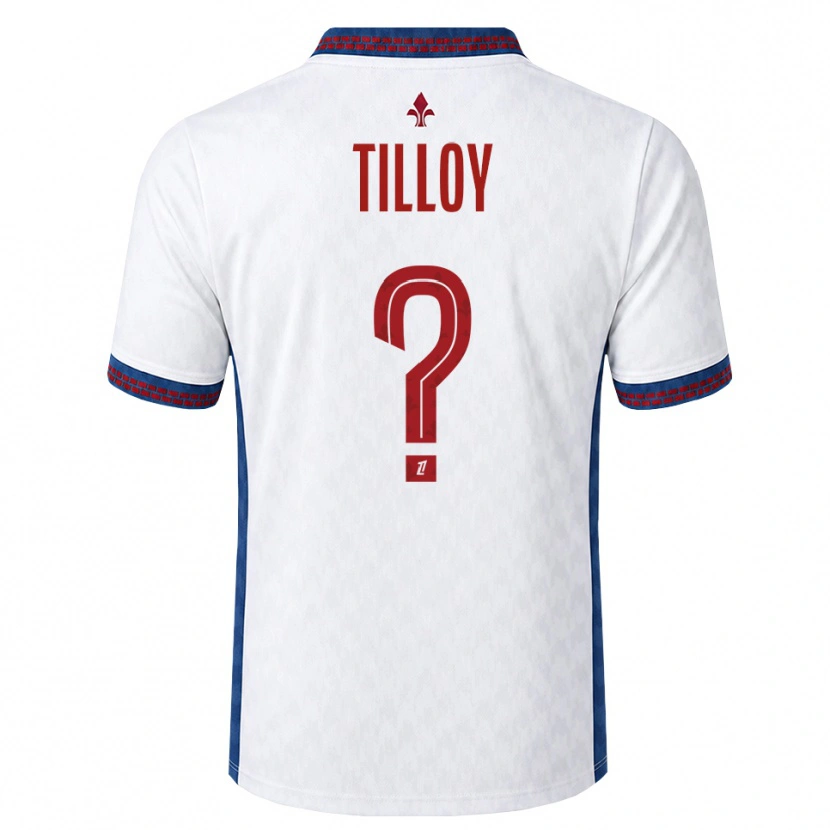Danxen Kinder Paul Tilloy #0 Rot Weiß Blau Auswärtstrikot Trikot 2026/27 T-Shirt Schweiz