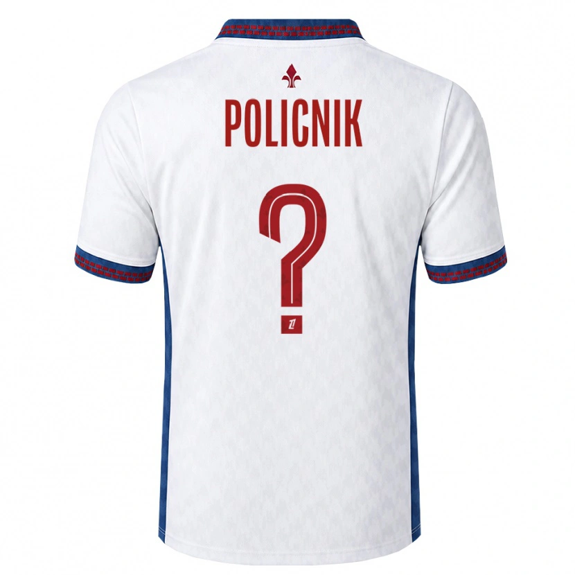 Danxen Kinder Valéryane Policnik #0 Rot Weiß Blau Auswärtstrikot Trikot 2026/27 T-Shirt Schweiz