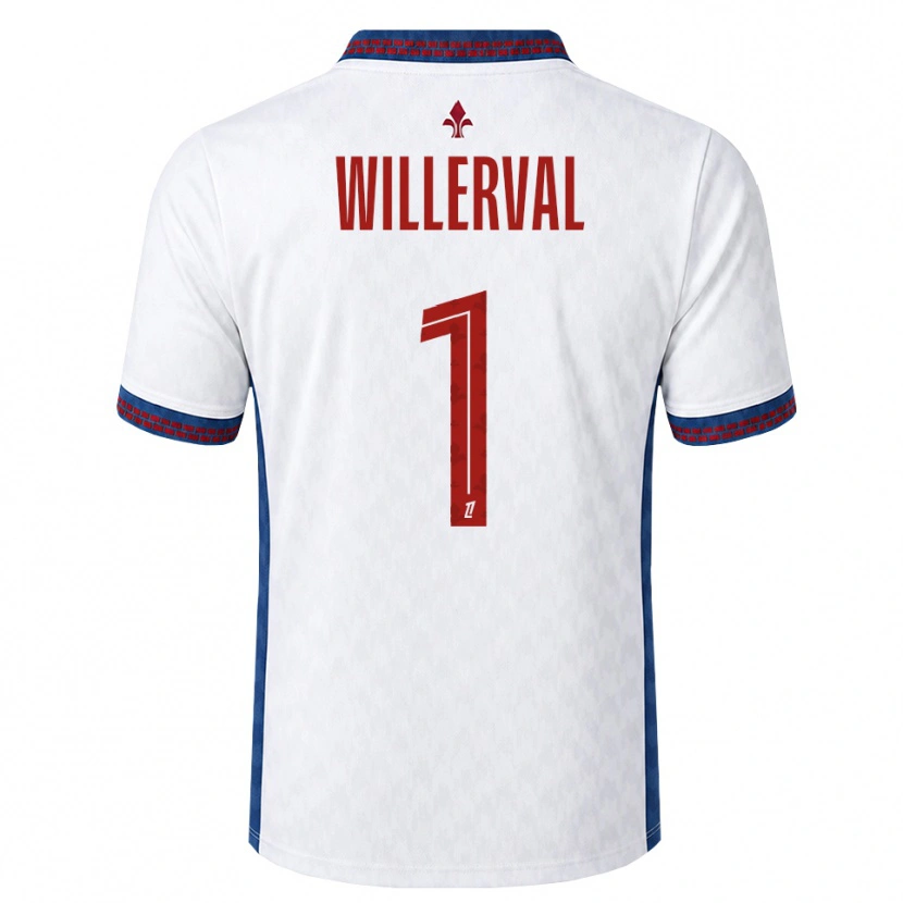 Danxen Kinder William Willerval #1 Rot Weiß Blau Auswärtstrikot Trikot 2026/27 T-Shirt Schweiz