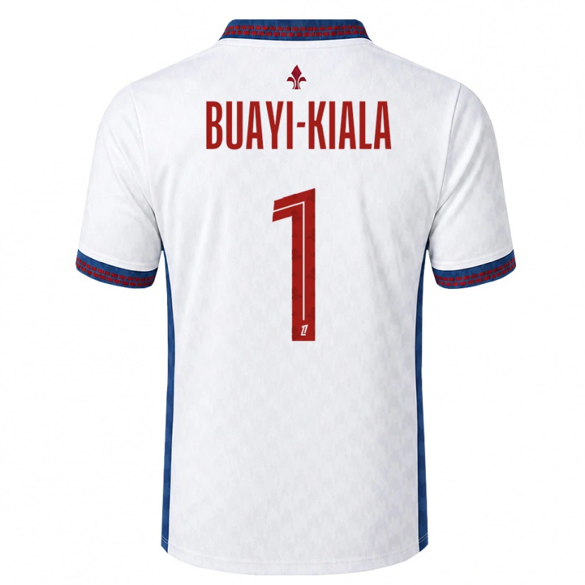 Danxen Kinder Israël Buayi-Kiala #1 Rot Weiß Blau Auswärtstrikot Trikot 2026/27 T-Shirt Schweiz
