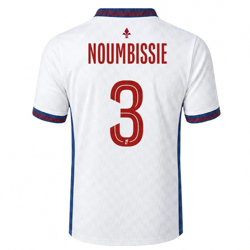 Danxen Kinder Stéphane Noumbissie #3 Rot Weiß Blau Auswärtstrikot Trikot 2026/27 T-Shirt Schweiz