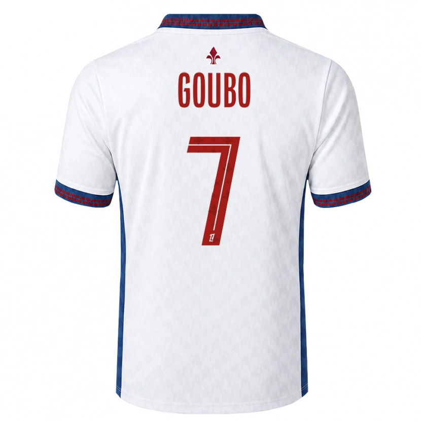 Danxen Kinder Antoine Goubo #7 Rot Weiß Blau Auswärtstrikot Trikot 2026/27 T-Shirt Schweiz
