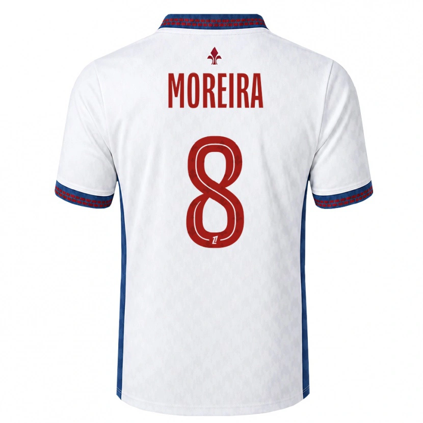 Danxen Kinder Keziah Moreira #8 Rot Weiß Blau Auswärtstrikot Trikot 2026/27 T-Shirt Schweiz