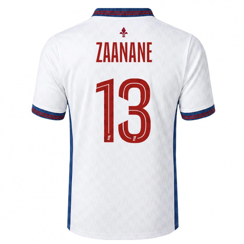 Danxen Kinder Hacène Zaanane #13 Rot Weiß Blau Auswärtstrikot Trikot 2026/27 T-Shirt Schweiz