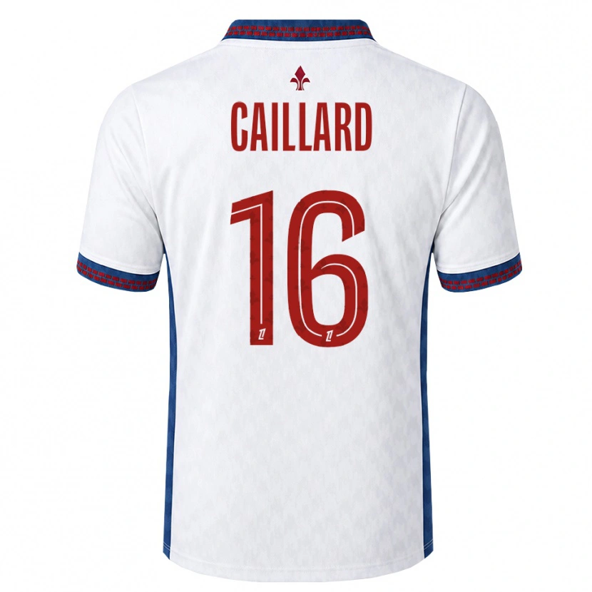 Danxen Kinder Marc-Aurèle Caillard #16 Rot Weiß Blau Auswärtstrikot Trikot 2026/27 T-Shirt Schweiz