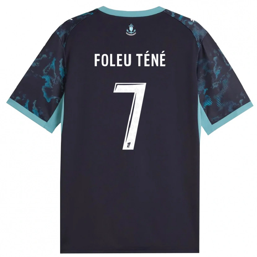 Danxen Kinder Krys Foleu Téné #7 Blass Türkis Weiß Schwarz Auswärtstrikot Trikot 2026/27 T-Shirt Schweiz
