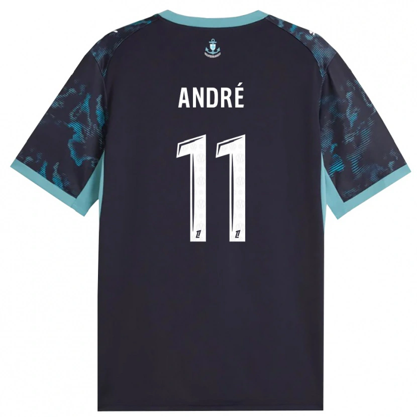 Danxen Kinder Kalvin André #11 Blass Türkis Weiß Schwarz Auswärtstrikot Trikot 2026/27 T-Shirt Schweiz