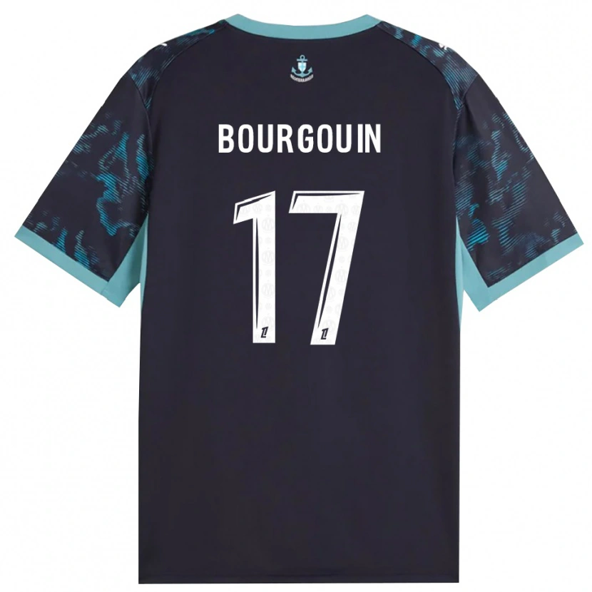 Danxen Kinder Laura Bourgouin #17 Blass Türkis Weiß Schwarz Auswärtstrikot Trikot 2026/27 T-Shirt Schweiz