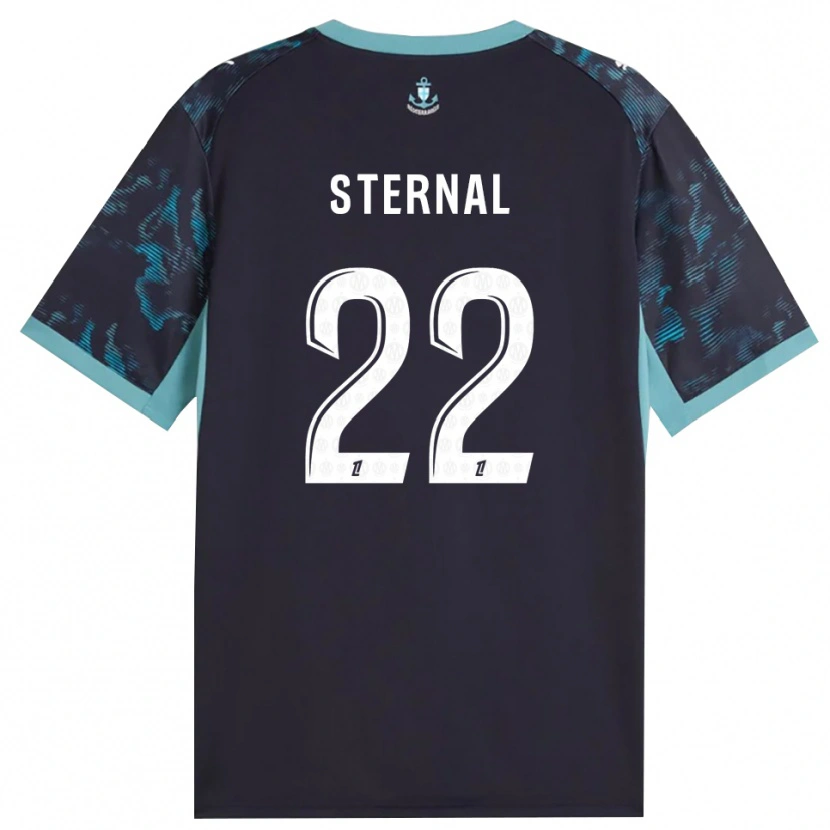 Danxen Kinder Enzo Sternal #22 Blass Türkis Weiß Schwarz Auswärtstrikot Trikot 2026/27 T-Shirt Schweiz