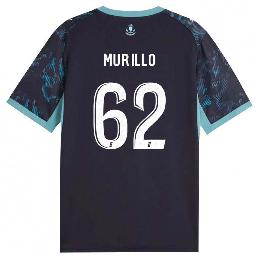 Danxen Kinder Amir Murillo #62 Blass Türkis Weiß Schwarz Auswärtstrikot Trikot 2026/27 T-Shirt Schweiz