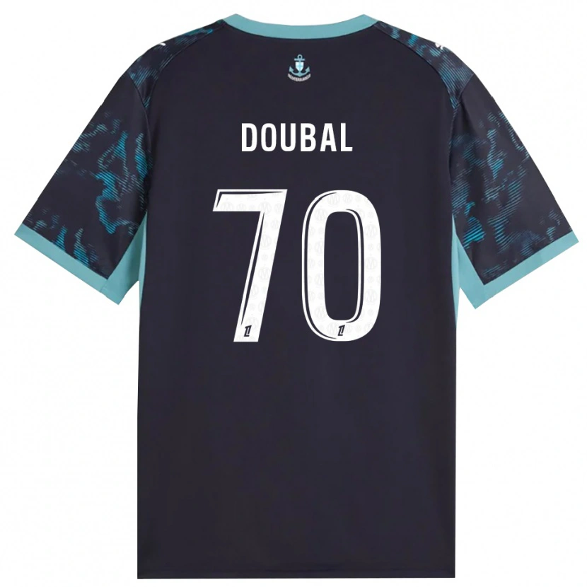 Danxen Kinder Anis Doubal #70 Blass Türkis Weiß Schwarz Auswärtstrikot Trikot 2026/27 T-Shirt Schweiz