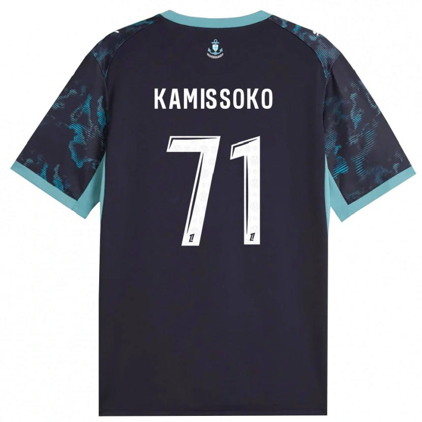 Danxen Kinder Nouhoum Kamissoko #71 Blass Türkis Weiß Schwarz Auswärtstrikot Trikot 2026/27 T-Shirt Schweiz