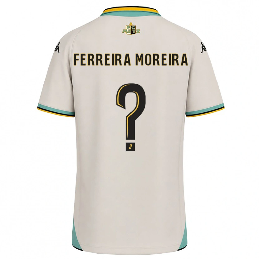 Danxen Kinder Ruben Ferreira Moreira #0 Florales Weiß Schwarz Auswärtstrikot Trikot 2026/27 T-Shirt Schweiz
