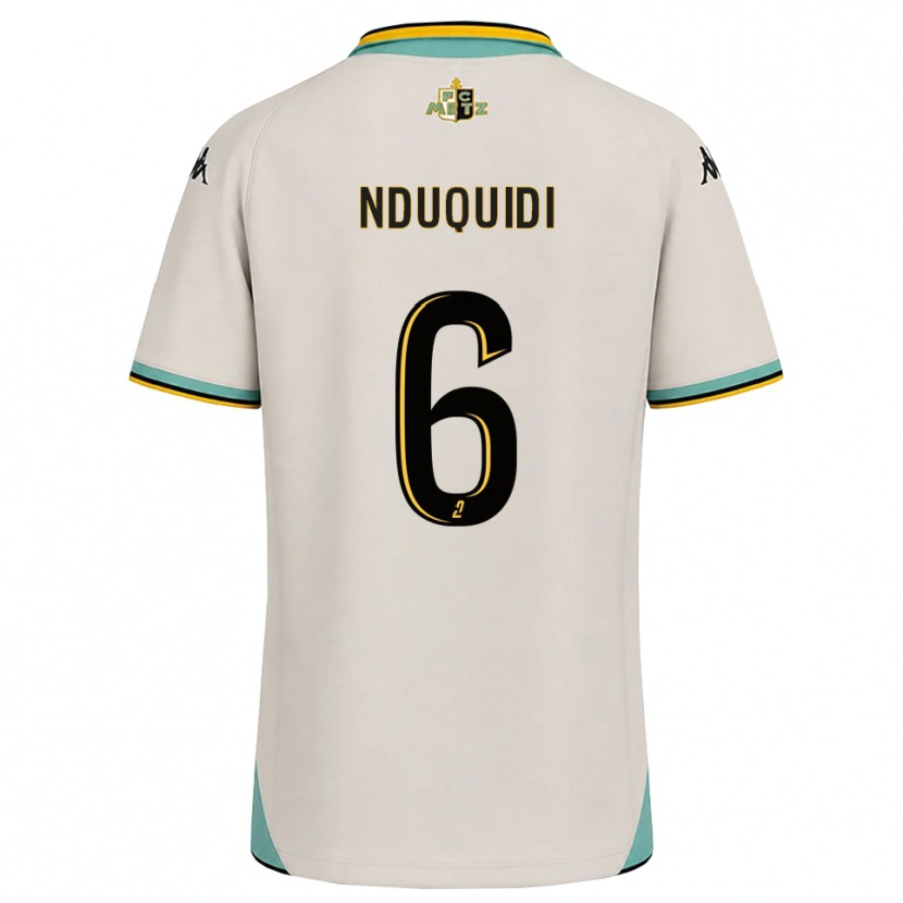 Danxen Kinder Joseph Nduquidi #6 Florales Weiß Schwarz Auswärtstrikot Trikot 2026/27 T-Shirt Schweiz
