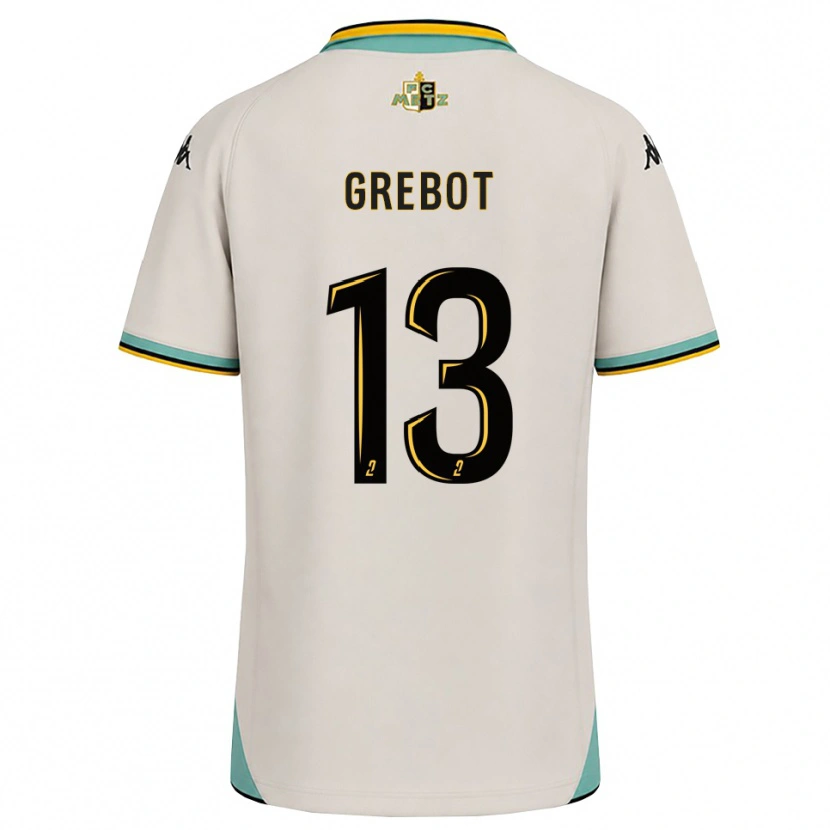 Danxen Kinder Leny Grebot #13 Florales Weiß Schwarz Auswärtstrikot Trikot 2026/27 T-Shirt Schweiz