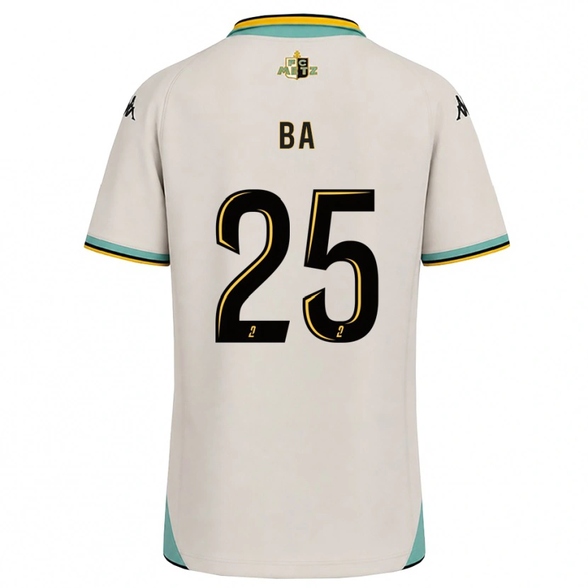 Danxen Kinder Abdoulaye Ba #25 Florales Weiß Schwarz Auswärtstrikot Trikot 2026/27 T-Shirt Schweiz