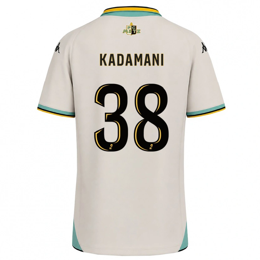 Danxen Kinder Hamza Kadamani #38 Florales Weiß Schwarz Auswärtstrikot Trikot 2026/27 T-Shirt Schweiz