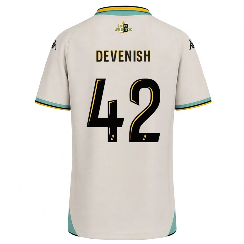 Danxen Kinder Cristian Devenish #42 Florales Weiß Schwarz Auswärtstrikot Trikot 2026/27 T-Shirt Schweiz
