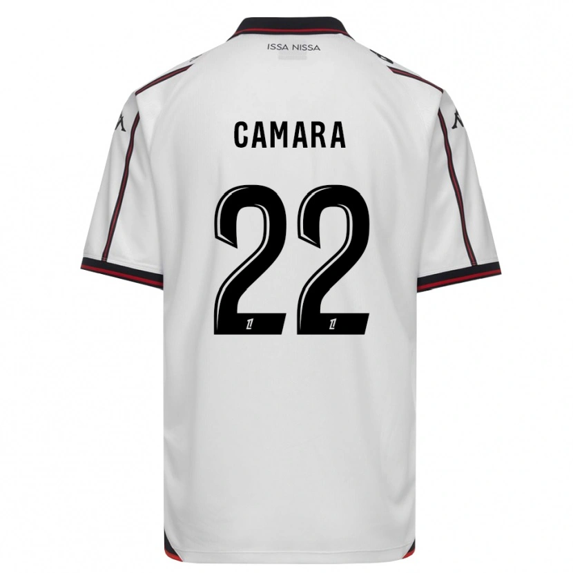 Danxen Kinder Issiaga Camara #22 Schwarz Weiß Auswärtstrikot Trikot 2026/27 T-Shirt Schweiz