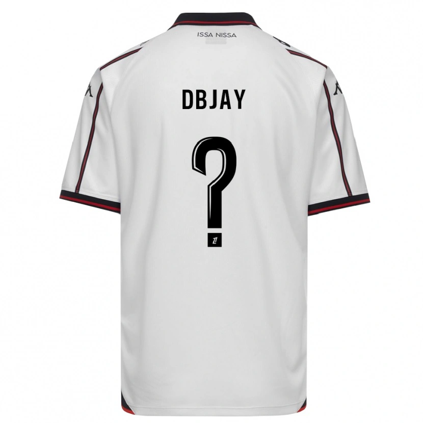 Danxen Kinder Johan Dbjay #0 Schwarz Weiß Auswärtstrikot Trikot 2026/27 T-Shirt Schweiz