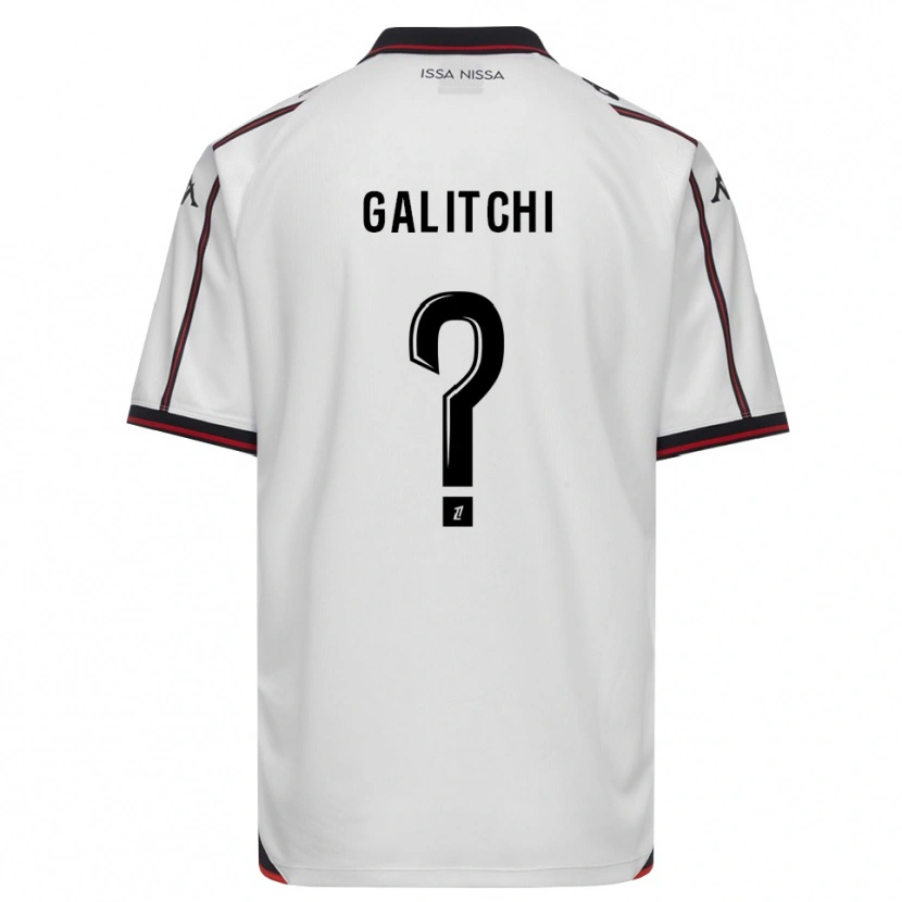 Danxen Kinder Daniel Galitchi #0 Schwarz Weiß Auswärtstrikot Trikot 2026/27 T-Shirt Schweiz