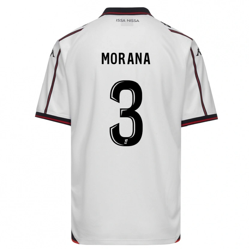 Danxen Kinder Djelan Morana #3 Schwarz Weiß Auswärtstrikot Trikot 2026/27 T-Shirt Schweiz