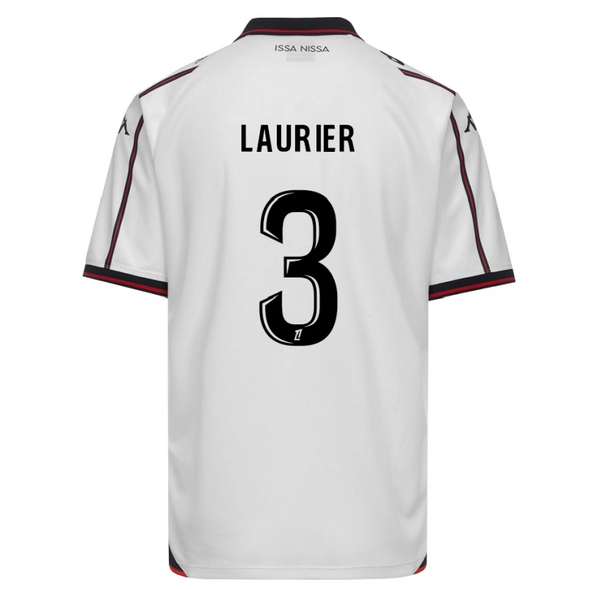 Danxen Kinder Estelle Laurier #3 Schwarz Weiß Auswärtstrikot Trikot 2026/27 T-Shirt Schweiz