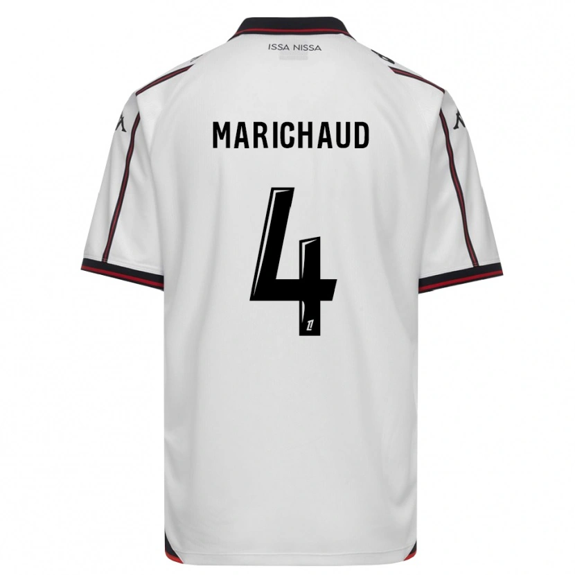 Danxen Kinder Julie Marichaud #4 Schwarz Weiß Auswärtstrikot Trikot 2026/27 T-Shirt Schweiz