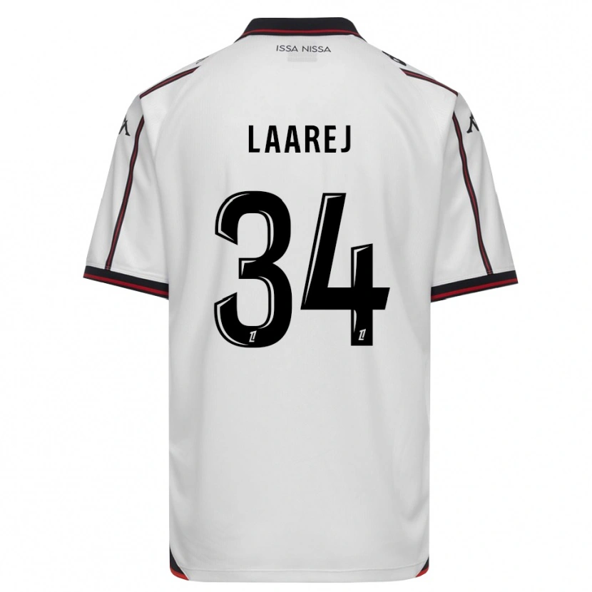 Danxen Kinder Nassim Laarej #34 Schwarz Weiß Auswärtstrikot Trikot 2026/27 T-Shirt Schweiz