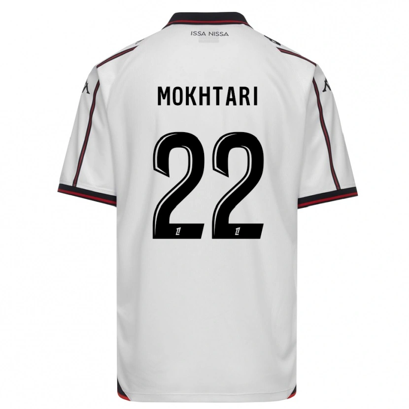 Danxen Kinder Jade Mokhtari #22 Schwarz Weiß Auswärtstrikot Trikot 2026/27 T-Shirt Schweiz