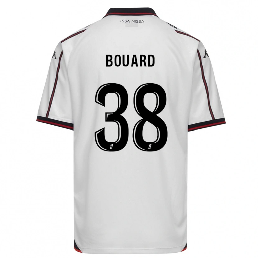 Danxen Kinder Enguerrand Bouard #38 Schwarz Weiß Auswärtstrikot Trikot 2026/27 T-Shirt Schweiz