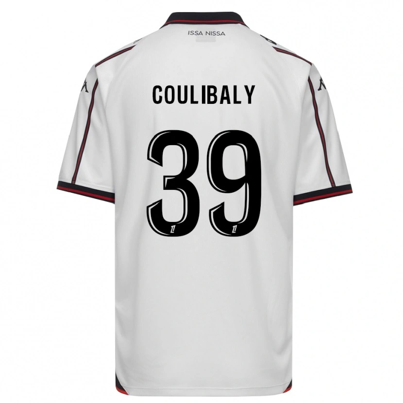 Danxen Kinder Djibril Coulibaly #39 Schwarz Weiß Auswärtstrikot Trikot 2026/27 T-Shirt Schweiz