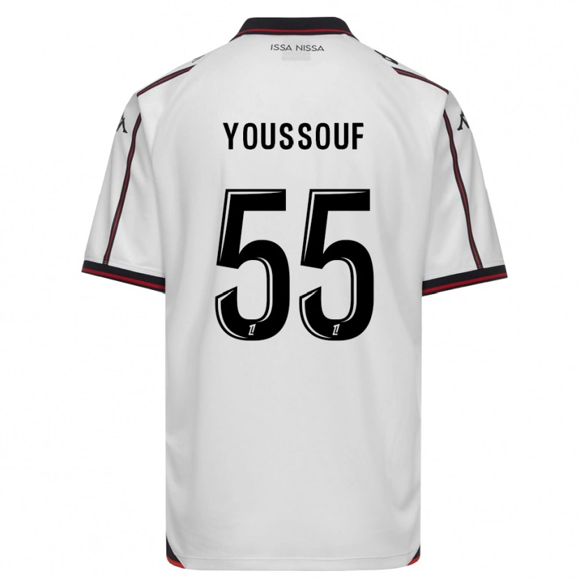 Danxen Kinder Youssouf Ndayishimiye #55 Schwarz Weiß Auswärtstrikot Trikot 2026/27 T-Shirt Schweiz