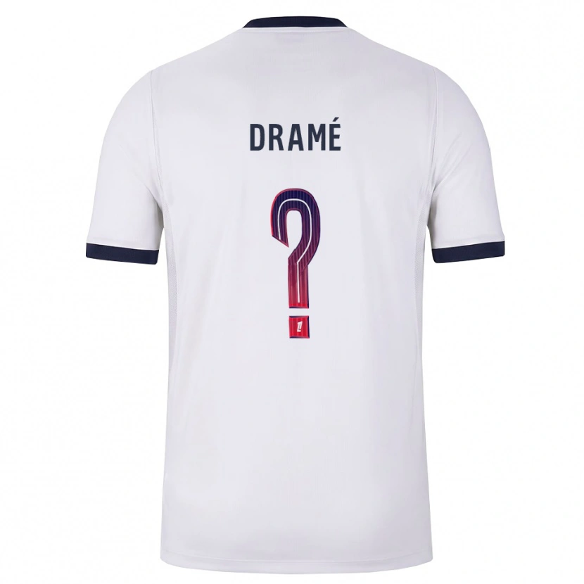 Danxen Kinder Bakoutoubo Dramé #0 Weiß Schwarz Rot Auswärtstrikot Trikot 2026/27 T-Shirt Schweiz