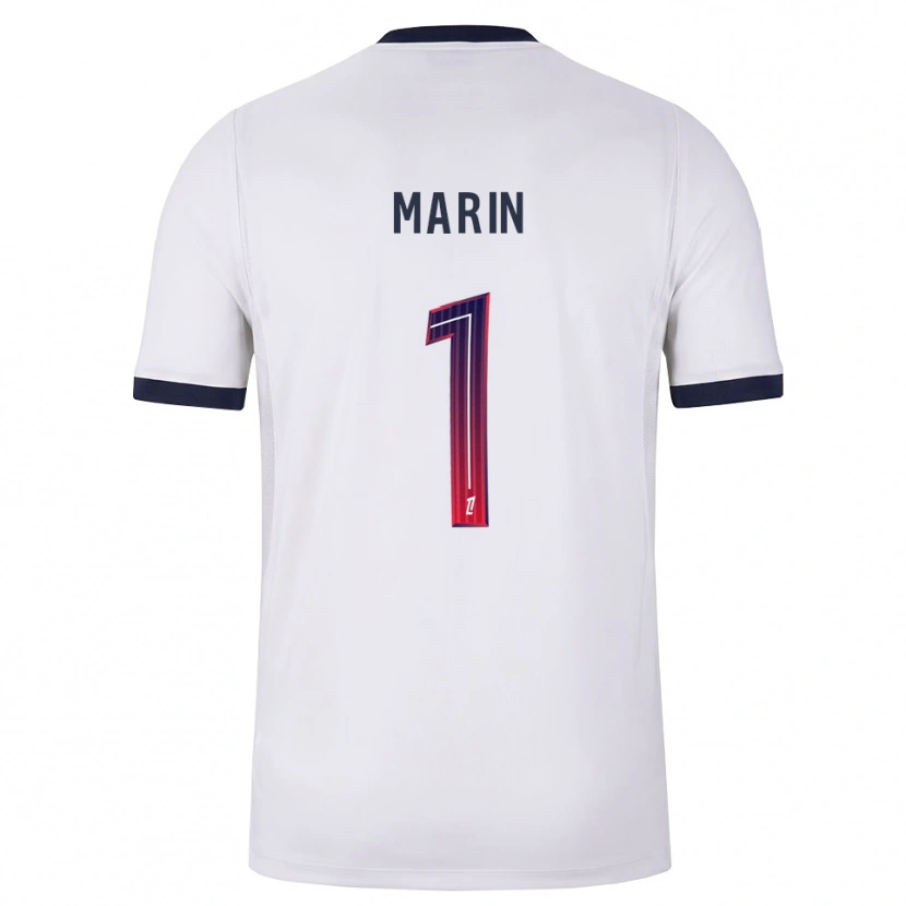 Danxen Kinder Renato Marin #1 Weiß Schwarz Rot Auswärtstrikot Trikot 2026/27 T-Shirt Schweiz