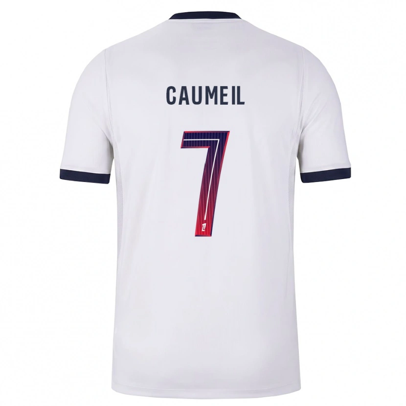 Danxen Kinder Paul Caumeil #7 Weiß Schwarz Rot Auswärtstrikot Trikot 2026/27 T-Shirt Schweiz