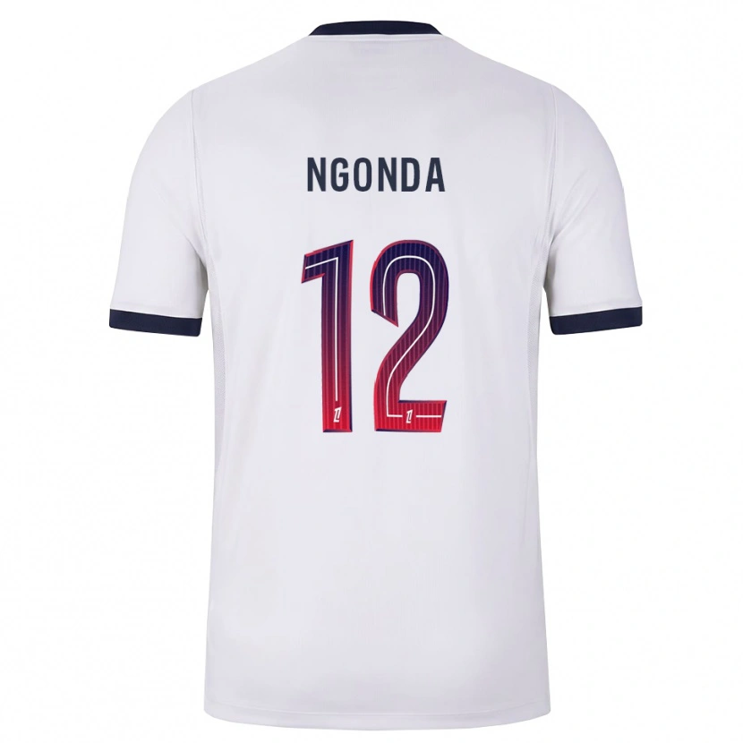Danxen Kinder Merdi Ngonda #12 Weiß Schwarz Rot Auswärtstrikot Trikot 2026/27 T-Shirt Schweiz
