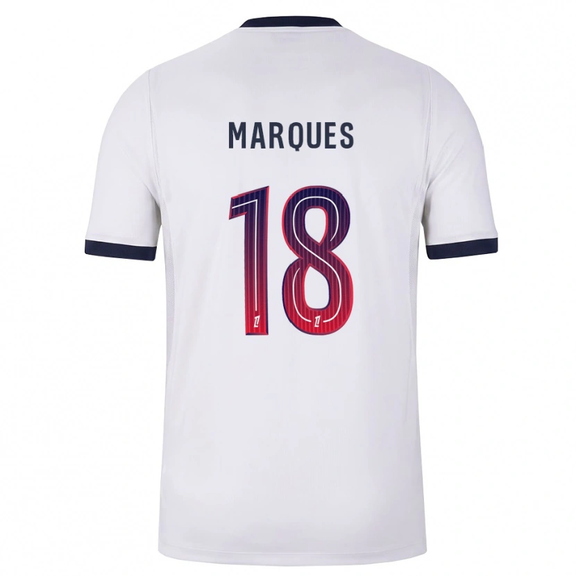 Danxen Kinder Daniel Marques #18 Weiß Schwarz Rot Auswärtstrikot Trikot 2026/27 T-Shirt Schweiz