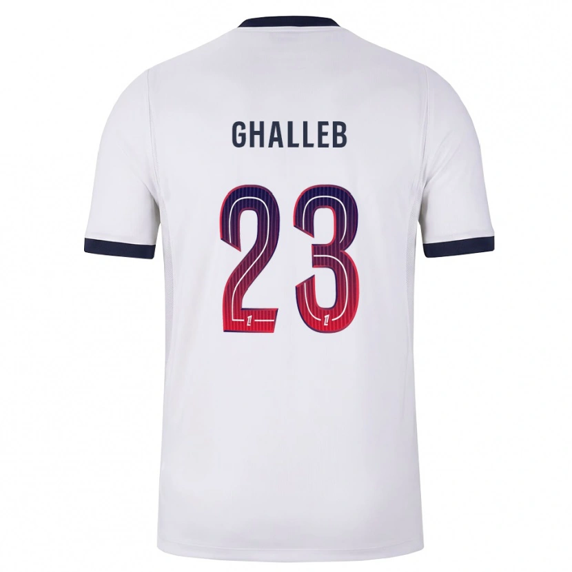 Danxen Kinder Edem Ghalleb #23 Weiß Schwarz Rot Auswärtstrikot Trikot 2026/27 T-Shirt Schweiz