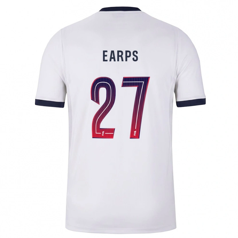 Danxen Kinder Mary Earps #27 Weiß Schwarz Rot Auswärtstrikot Trikot 2026/27 T-Shirt Schweiz