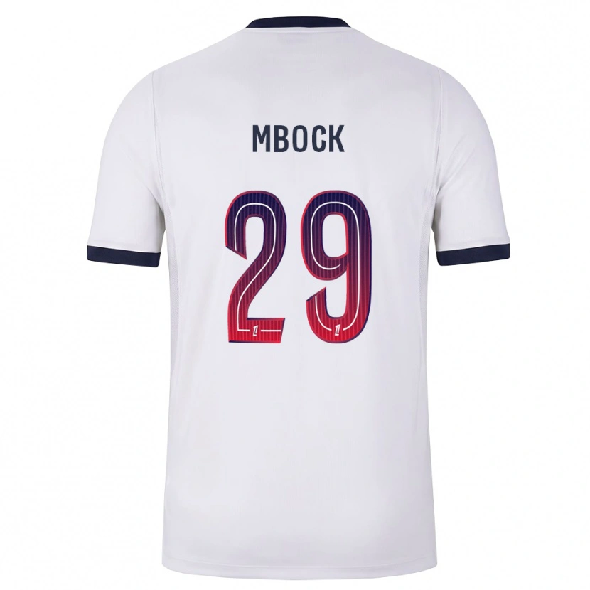 Danxen Kinder Griedge Mbock Bathy #29 Weiß Schwarz Rot Auswärtstrikot Trikot 2026/27 T-Shirt Schweiz