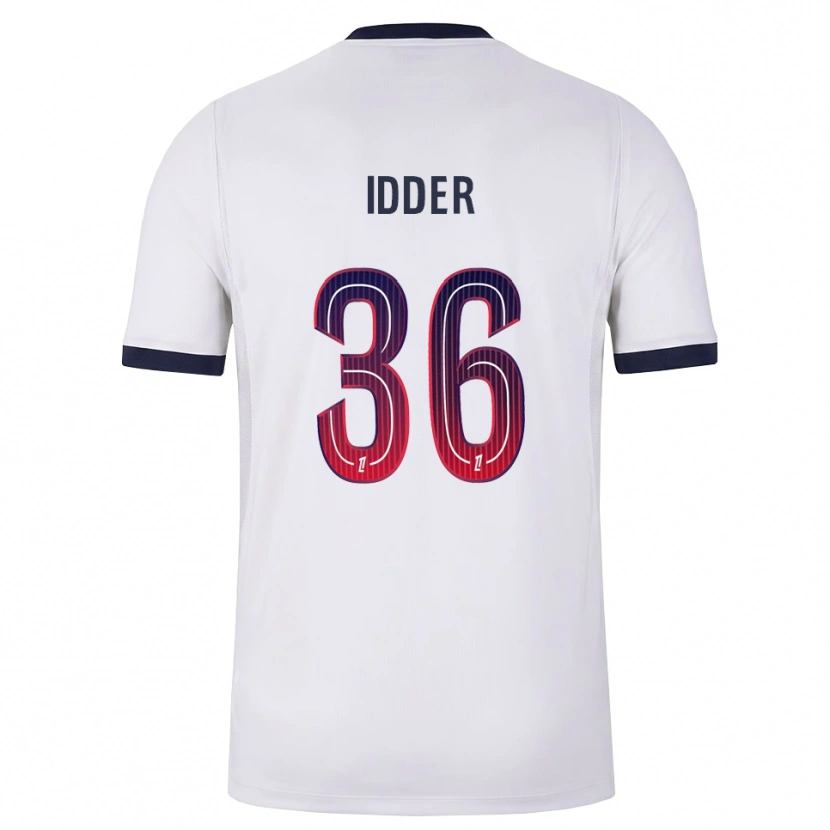 Danxen Kinder Younes Idder #36 Weiß Schwarz Rot Auswärtstrikot Trikot 2026/27 T-Shirt Schweiz