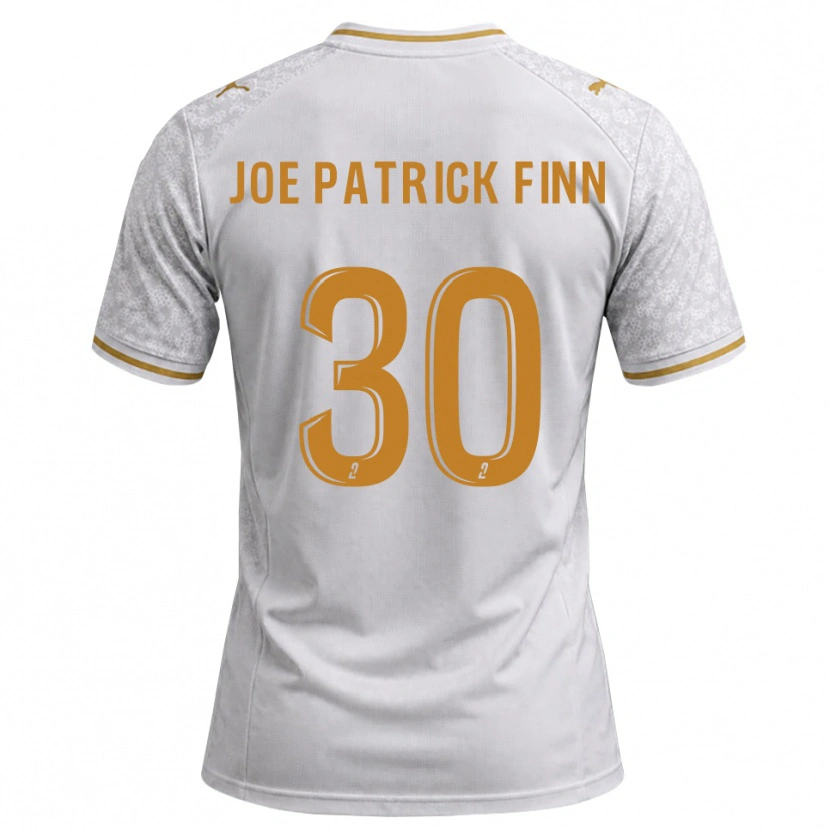 Danxen Kinder John Patrick #30 Weiß Grau Goldrute Auswärtstrikot Trikot 2026/27 T-Shirt Schweiz
