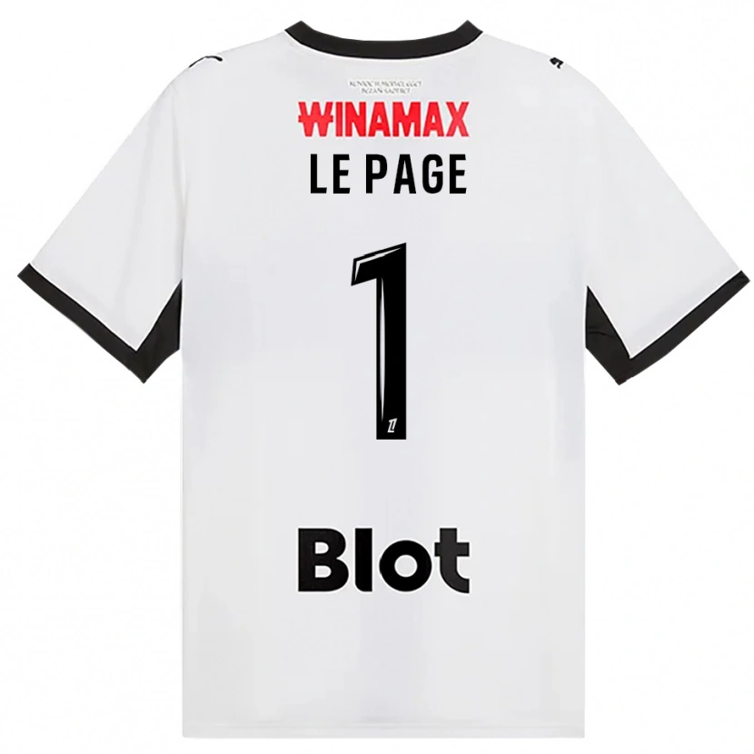 Danxen Kinder Noé Le Page #1 Schwarz Weiß Rot Auswärtstrikot Trikot 2026/27 T-Shirt Schweiz