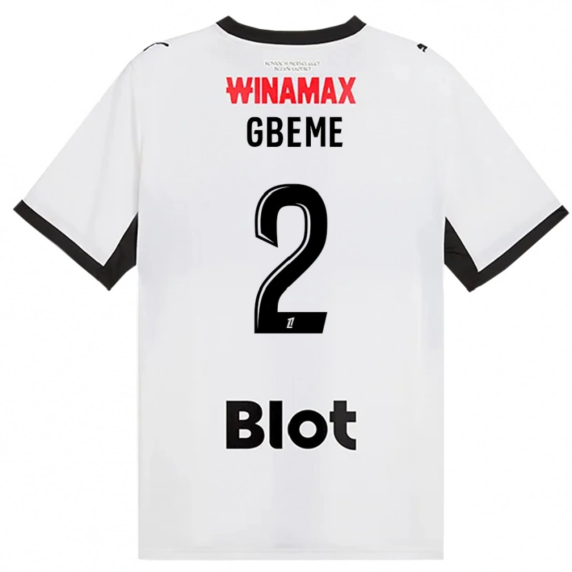 Danxen Kinder Mervin Gbeme #2 Schwarz Weiß Rot Auswärtstrikot Trikot 2026/27 T-Shirt Schweiz