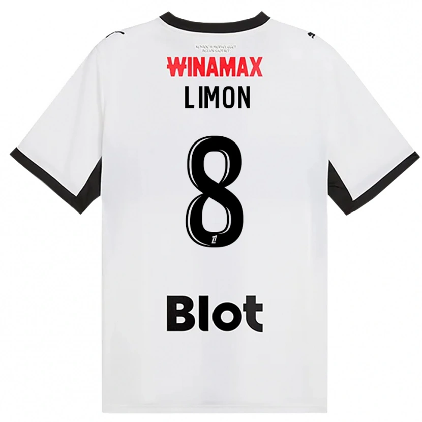 Danxen Kinder Paolo Limon #8 Schwarz Weiß Rot Auswärtstrikot Trikot 2026/27 T-Shirt Schweiz