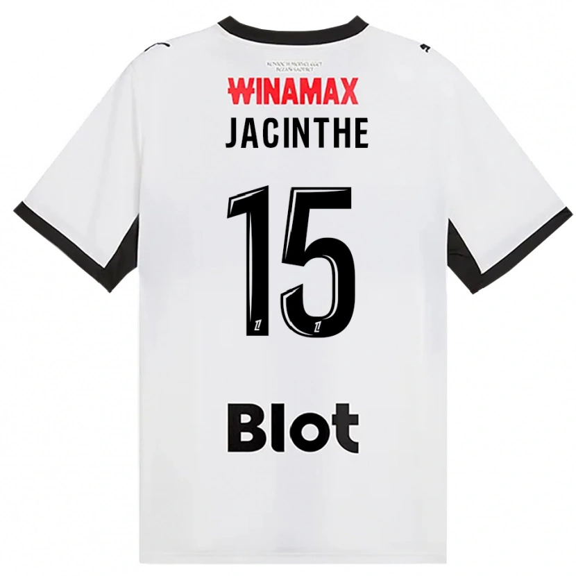 Danxen Kinder Dee-Shawn Jacinthe #15 Schwarz Weiß Rot Auswärtstrikot Trikot 2026/27 T-Shirt Schweiz